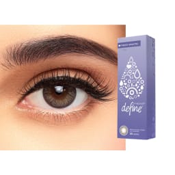 Shop ACUVUE 1-Day  Define Fresh Color Contact Lenses - Grayzel in Grayzel online.