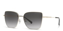 Shop Michael Kors Cat-Eye Sunglasses in Gold online.