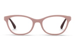 Shop Emporio Armani Kids Cat-Eye Eyeglasses in Light Pink online.