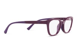 Shop Emporio Armani Kids Cat-Eye Eyeglasses in Purple online.