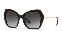 Shop Dolce & Gabbana Butterfly Sunglasses in Black online.