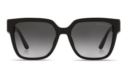 Shop Michael Kors Karlie Square Sunglasses in Black online.