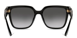 Shop Michael Kors Karlie Square Sunglasses in Black online.