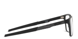 Shop Oakley Dehaven Wide Rectangle Eyeglasses in Satin Black online.