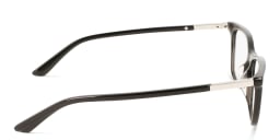 Shop Calvin Klein Rectangle Eyeglasses in Black online.