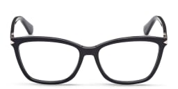 Shop Guess Square Eyeglasses in Black online.