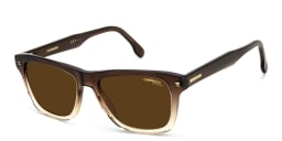 Shop Carrera Square Sunglasses in Beige online.