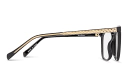 Shop Donna Fontana Cat-Eye Eyeglasses in Black online.