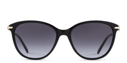 Shop EYE'M Cat-Eye Sunglasses in Black/Grey Shaded online.