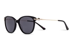 Shop EYE'M Cat-Eye Sunglasses in Black online.