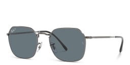 Shop Ray-Ban Unisex Irregular Sunglasses in Gunmetal online.