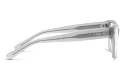 Shop Vogue Eyewear Cat-Eye Eyeglasses in Grey online.