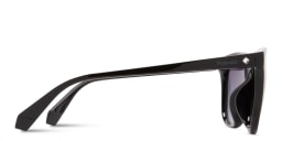 Shop Polaroid Square Sunglasses in Black online.