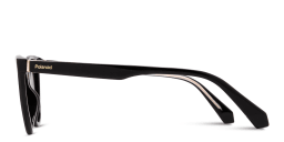 Shop Polaroid Cat-Eye Sunglasses in Black online.