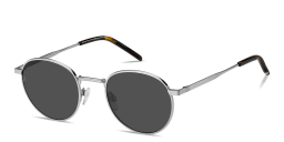 Shop Tommy Hilfiger Logo Panthos Sunglasses in Ruthenium online.