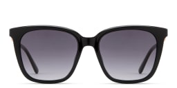 Shop Guess G Logo Square Sunglasses in Black online.