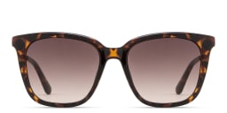 Shop Guess G Logo Square Sunglasses in Tortoise online.