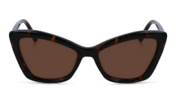 Shop KARL LAGERFELD Cat-Eye Sunglasses in Tortoise online.