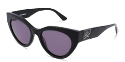 Shop KARL LAGERFELD Cat-Eye Sunglasses in Black online.