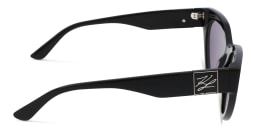 Shop KARL LAGERFELD Cat-Eye Sunglasses in Black online.