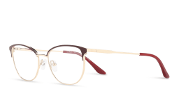 Shop TRICE Cat-Eye Eyeglasses in Burgundy online.