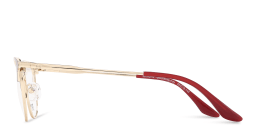 Shop TRICE Cat-Eye Eyeglasses in Burgundy online.
