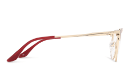 Shop TRICE Cat-Eye Eyeglasses in Burgundy online.