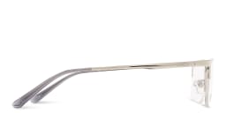 Shop TRICE Half-Rim Rectangle Eyeglasses in Silver online.