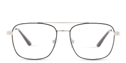 Shop TRICE Square Eyeglasses in Black & Silver online.