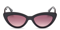 Shop Guess Cat-Eye Sunglasses in Black online.