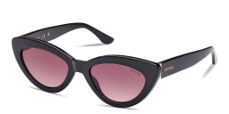 Shop Guess Cat-Eye Sunglasses in Black online.