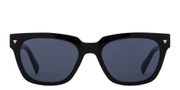 Shop Guess Square Sunglasses in Black online.