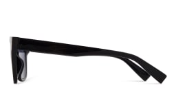 Shop Guess Square Sunglasses in Black online.