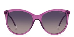 تسوق نظارات شمسية طراز كات آي بالشعار المنقوش بولارويد بلون أرجواني أونلاين.