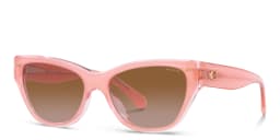 Shop Coach Cat-Eye Sunglasses in Pink online.