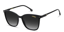 Shop Carrera C Logo Kids Square Sunglasses in Black online.