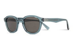 Shop Tommy Hilfiger Round Sunglasses in Blue online.