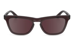 Shop Calvin Klein Square Sunglasses in Purple online.