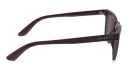 Shop Calvin Klein Square Sunglasses in Purple online.