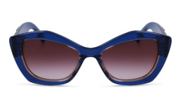 Shop KARL LAGERFELD Cat-Eye Sunglasses in Blue online.