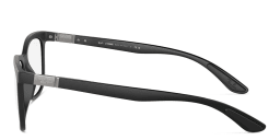 Shop Ray-Ban Unisex Pillow Eyeglasses in Sand Black online.