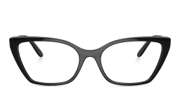 Shop Vogue Eyewear Cat-Eye Eyeglasses in Black online.