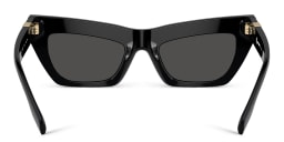 Shop BURBERRY Cat-Eye Sunglasses in Black online.