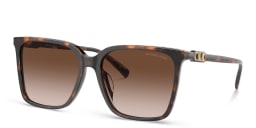 Shop Michael Kors Square Sunglasses in Tortoise online.