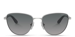 Shop Vogue Eyewear Cat-Eye Sunglasses in Silver online.