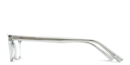 Shop TRICE Logo Rectangle Eyeglasses in Transparent Grey online.