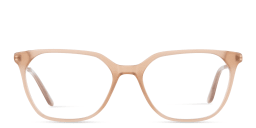 Shop TRICE Logo Cat-Eye Eyeglasses in Brown online.