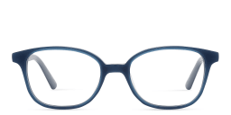 Shop TRICE Logo Kids Square Eyeglasses in Blue online.