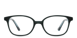 Shop TRICE Logo Kids Square Eyeglasses in Green online.