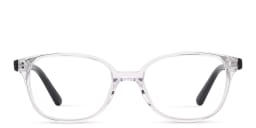 Shop TRICE Logo Kids Square Eyeglasses in Clear online.